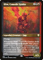 Blim, Comedic Genius (CMR-592) - rare - Etched Foil