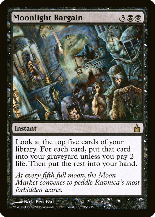 Moonlight Bargain (RAV-095) - rare - Foil