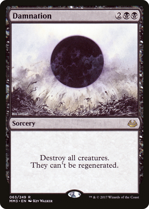 Damnation (MM3-063) - rare