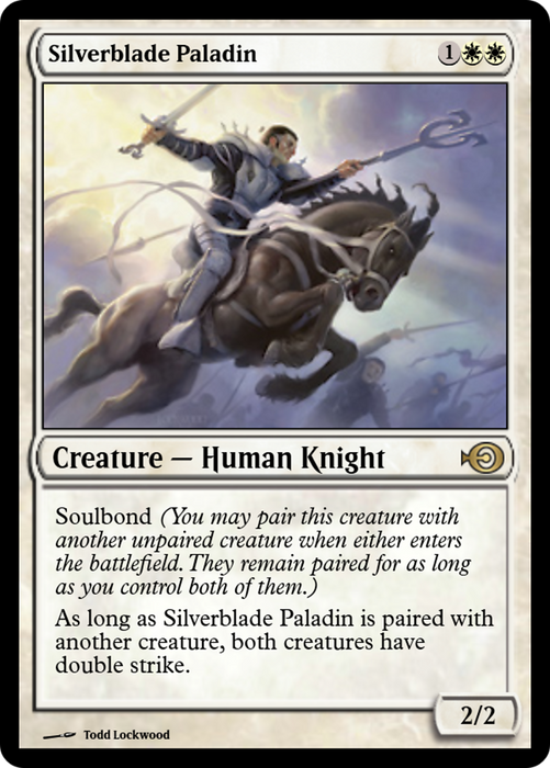 Silverblade Paladin (PRM-44313) - rare - Foil