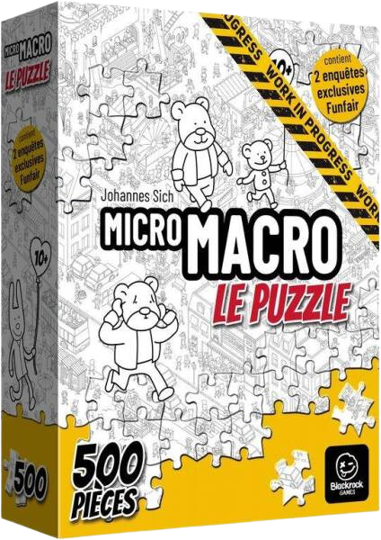 Micromacro: Funfair puzzle - 500 pieces (French) [Pre-order]