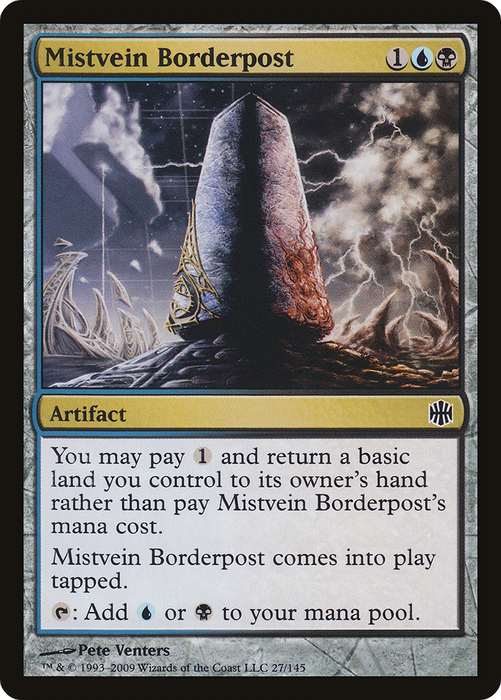 Mistvein Borderpost (ARB-027) - common - Foil