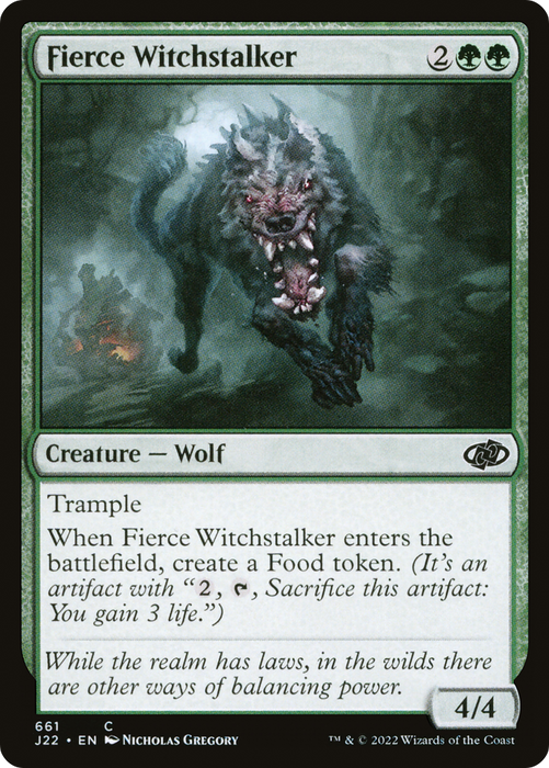 Fierce Witchstalker (J22-661) - common