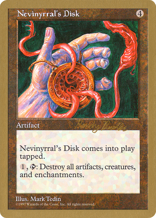 Nevinyrral's Disk (WCD-RB391) - rare