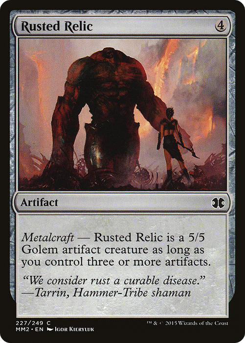 Rusted Relic (MM2-227) - common - Foil