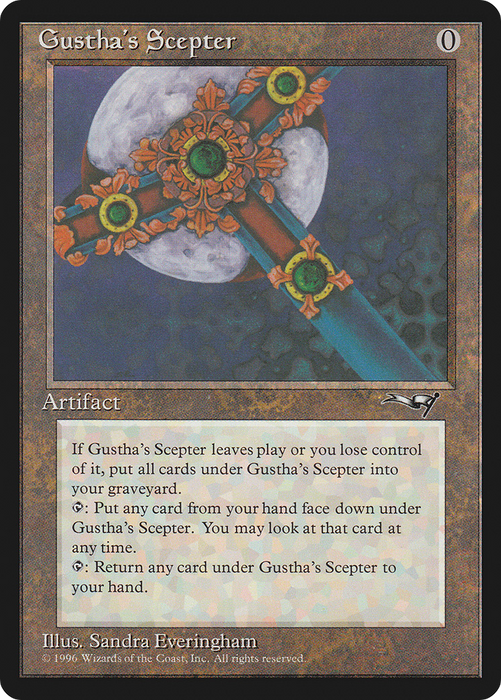 Gustha's Scepter (ALL-120) - rare