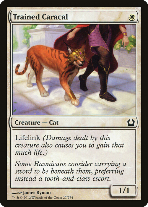 Trained Caracal (RTR-027) - common - Foil