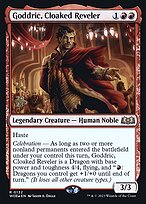 Goddric, Cloaked Reveler (PRE-132S) - rare - Foil