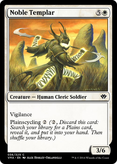 Noble Templar (VMA-036) - common - Foil