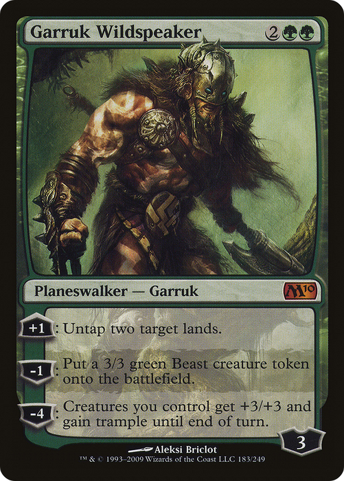 Garruk Wildspeaker (M10-183) - mythic