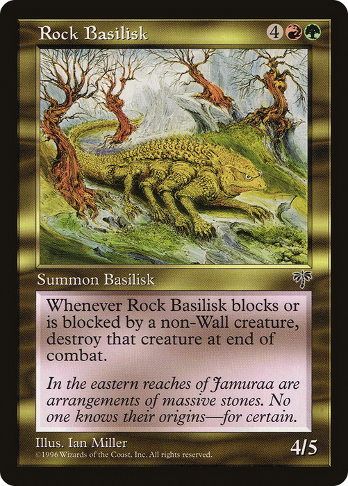 Rock Basilisk (MIR-279) - rare