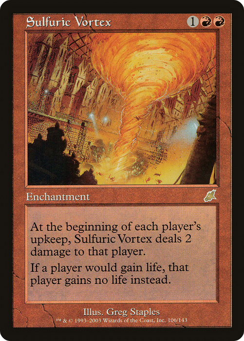Sulfuric Vortex (SCG-106) - rare - Foil