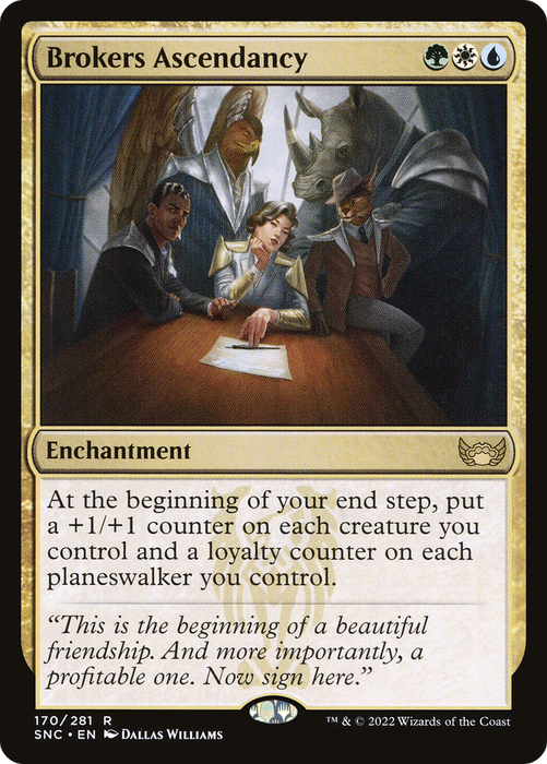 Brokers Ascendancy (SNC-170) - rare - Foil