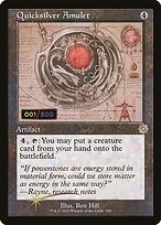 Quicksilver Amulet (BRR-108Z) - rare - Foil