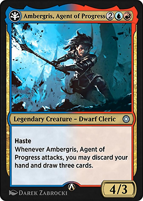 Ambergris, Agent of Progress (HBG-12U) - uncommon