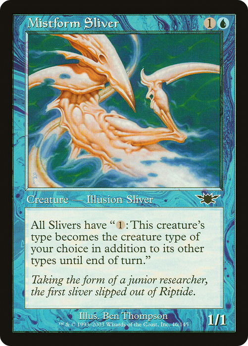 Mistform Sliver (LGN-046) - common - Foil