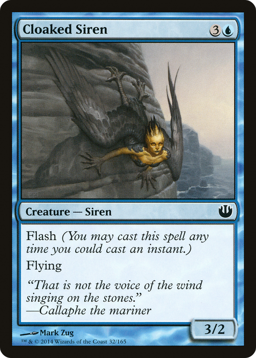 Cloaked Siren (JOU-032) - common - Foil