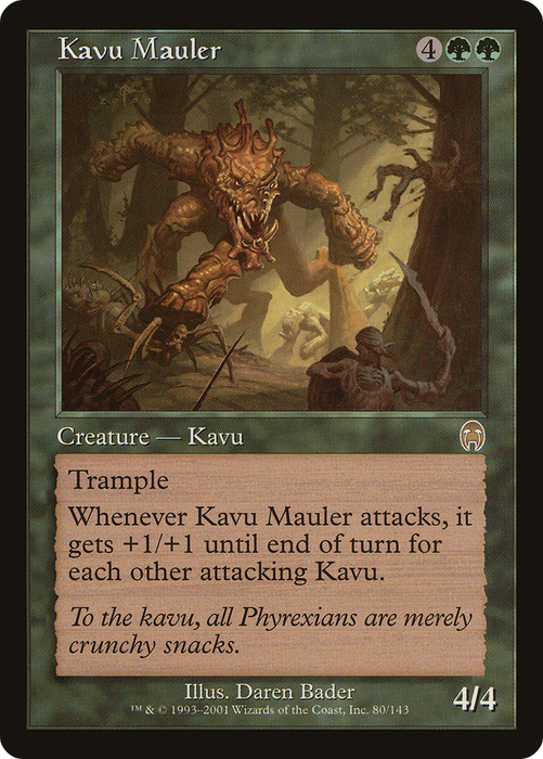 Kavu Mauler (APC-080) - rare - Foil