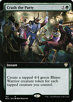 Crash the Party (NCC-157) - rare: (Extended Art)