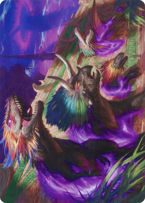 Burning Sun's Fury // Burning Sun's Fury (AMOM-029) - common (Borderless) - Foil