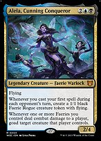 Alela, Cunning Conqueror (WOC-003) - mythic