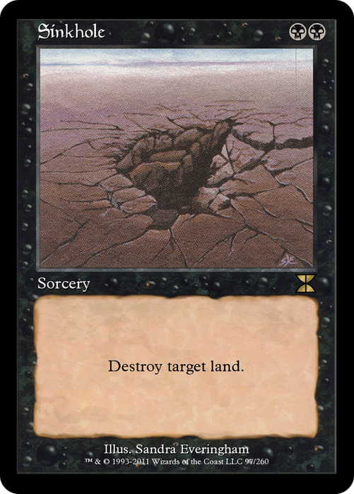 Sinkhole (ME4-097) - rare