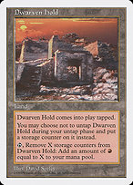 Dwarven Hold (5ED-414) - rare