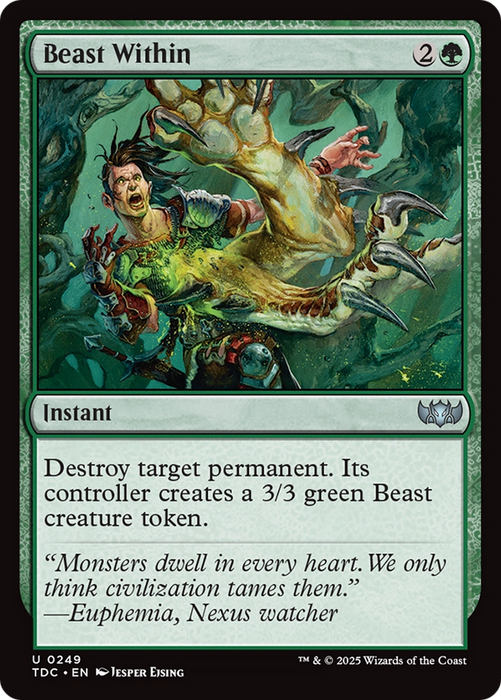 Beast Within (TDC-249) - uncommon