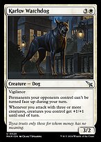 Karlov Watchdog (MKM-020) - uncommon - Foil