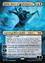 Kaito, Bane of Nightmares (DSK-328) - mythic (Borderless) - Foil