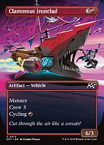 Clamorous Ironclad (DFT-312) - common (Borderless)
