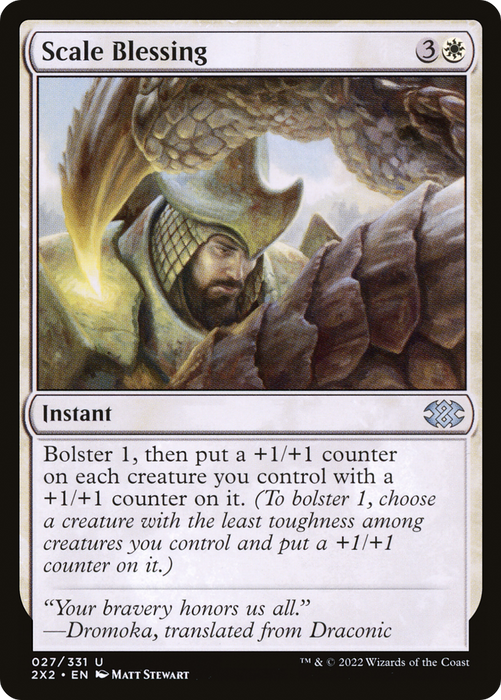 Scale Blessing (2X2-027) - uncommon