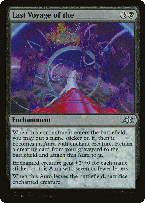 Last Voyage of the _____ (UNF-364) - uncommon - Foil