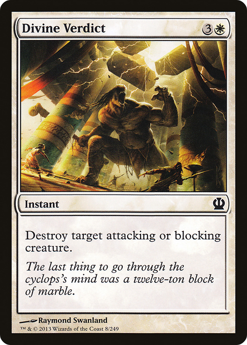 Divine Verdict (THS-008) - common - Foil