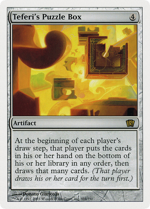 Teferi's Puzzle Box (8ED-316) - rare