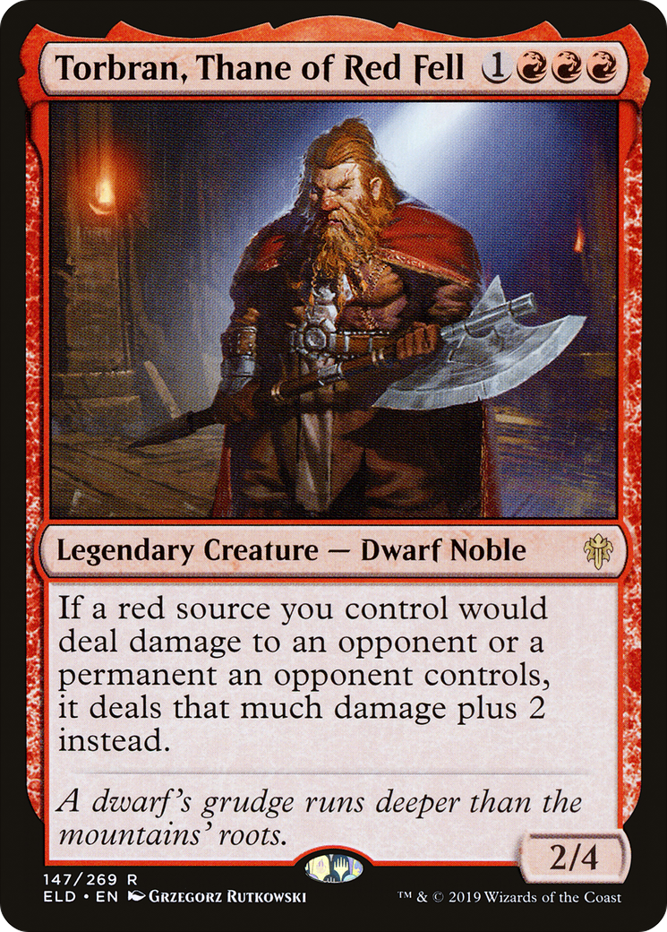 Torbran, Thane of Red Fell (ELD-147) - rare