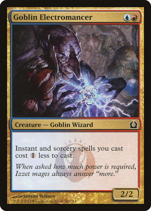 Goblin Electromancer (RTR-163) - common