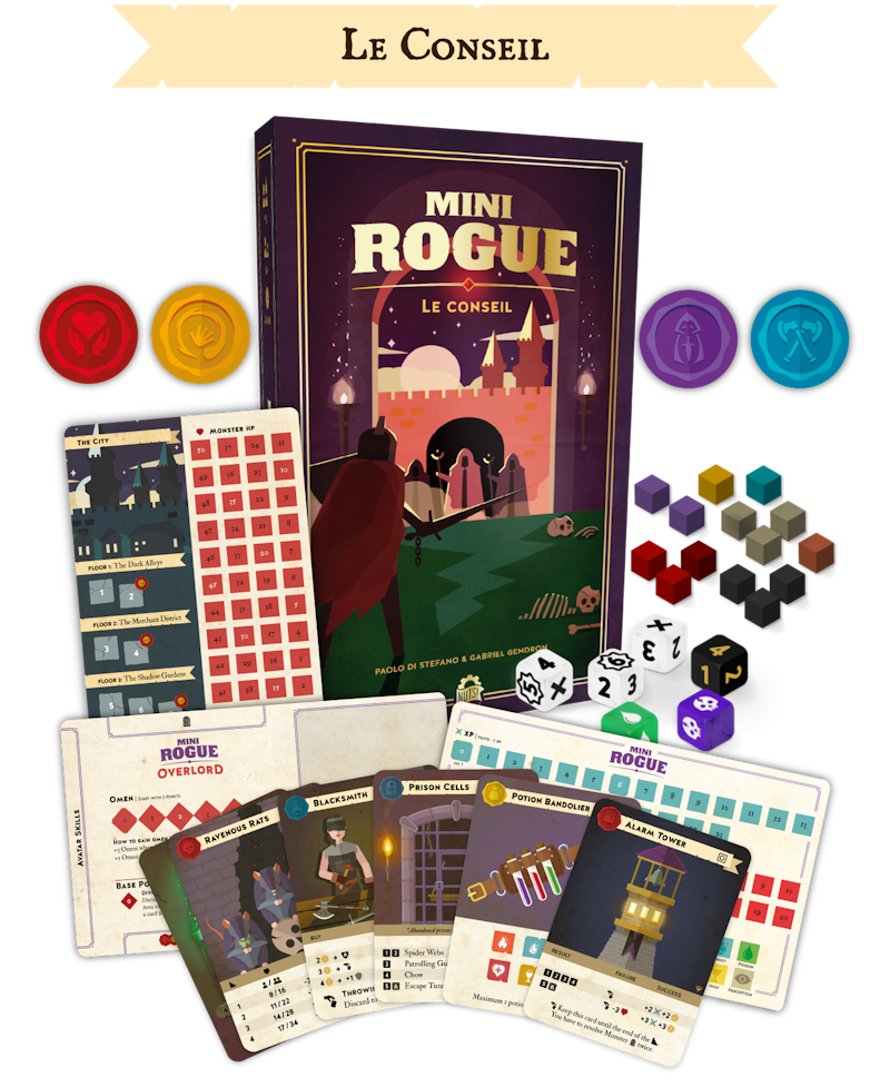 Mini Rogue: Le Conseil (français)