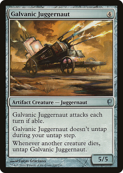 Galvanic Juggernaut (CNS-200) - uncommon - Foil
