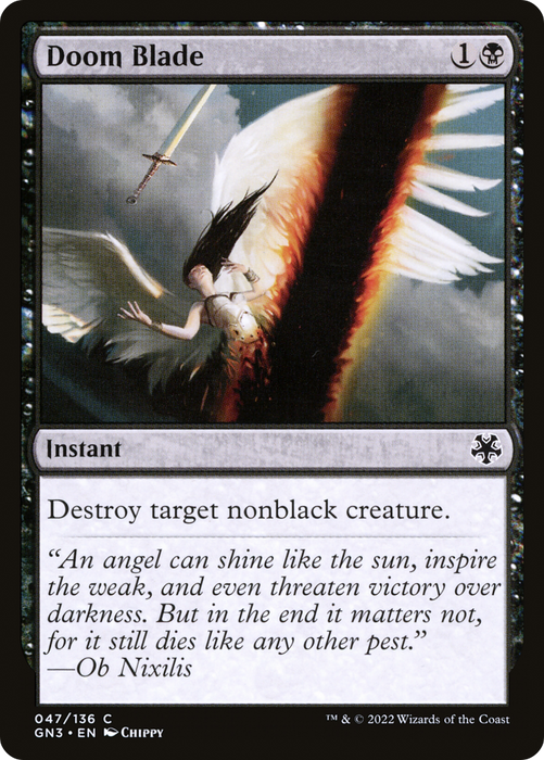 Doom Blade (GN3-047) - common