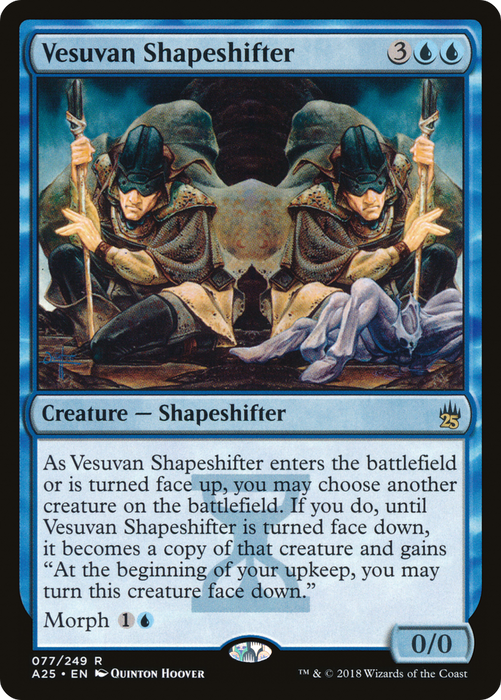 Vesuvan Shapeshifter (A25-077) - rare - Foil