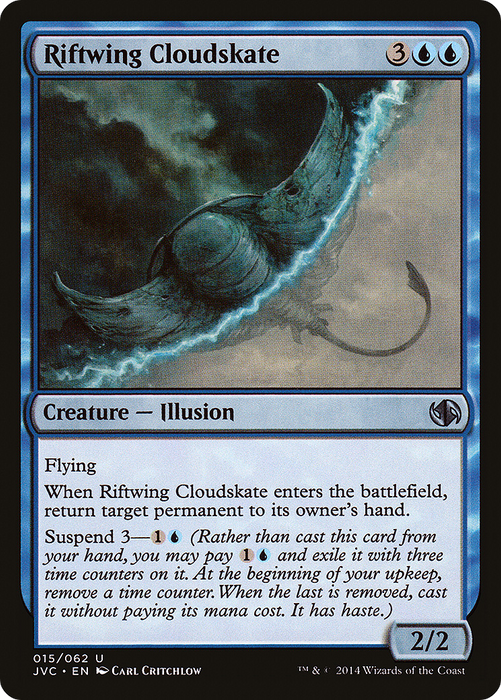 Riftwing Cloudskate (DD3-015) - uncommon