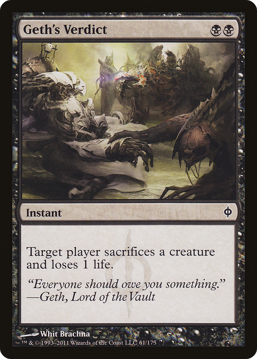 Geth's Verdict (NPH-061) - common - Foil