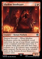 Sibylline Soothsayer (WHO-700) - uncommon - Foil