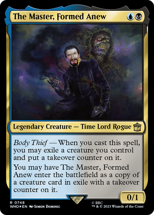 The Master, Formed Anew (WHO-748) - rare - Foil