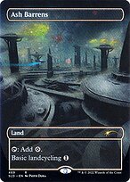 Ash Barrens (SLD-469) - rare (Borderless) - Foil