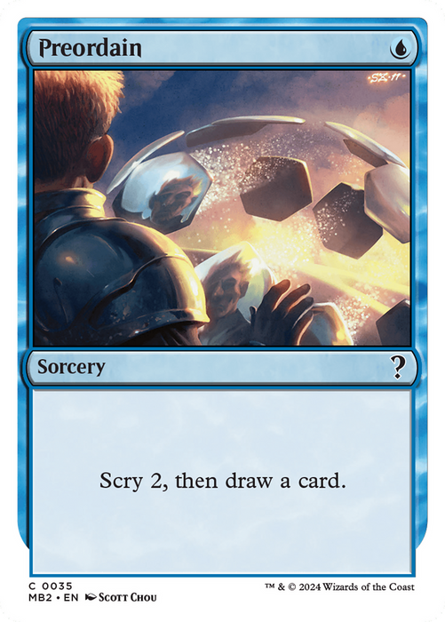 Preordain (MB2-035) - common