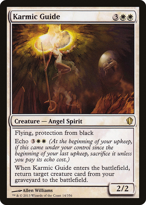 Karmic Guide (C13-014) - rare