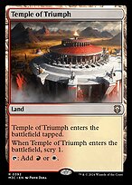 Temple of Triumph (M3C-392) - rare