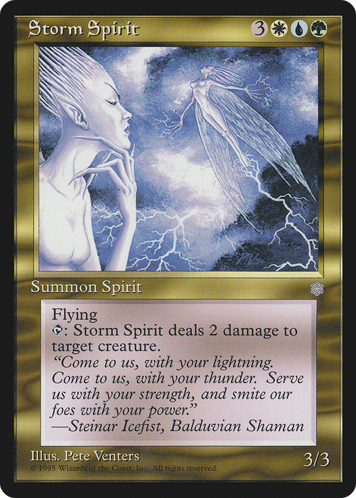 Storm Spirit (ICE-303) - rare